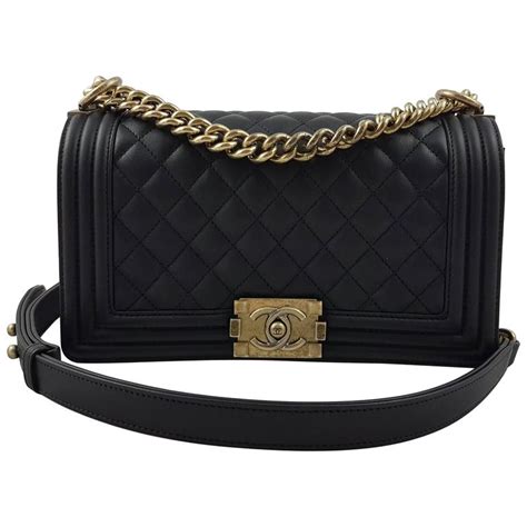 chanel boy bag antique gold hardware|authentic chanel boys bags.